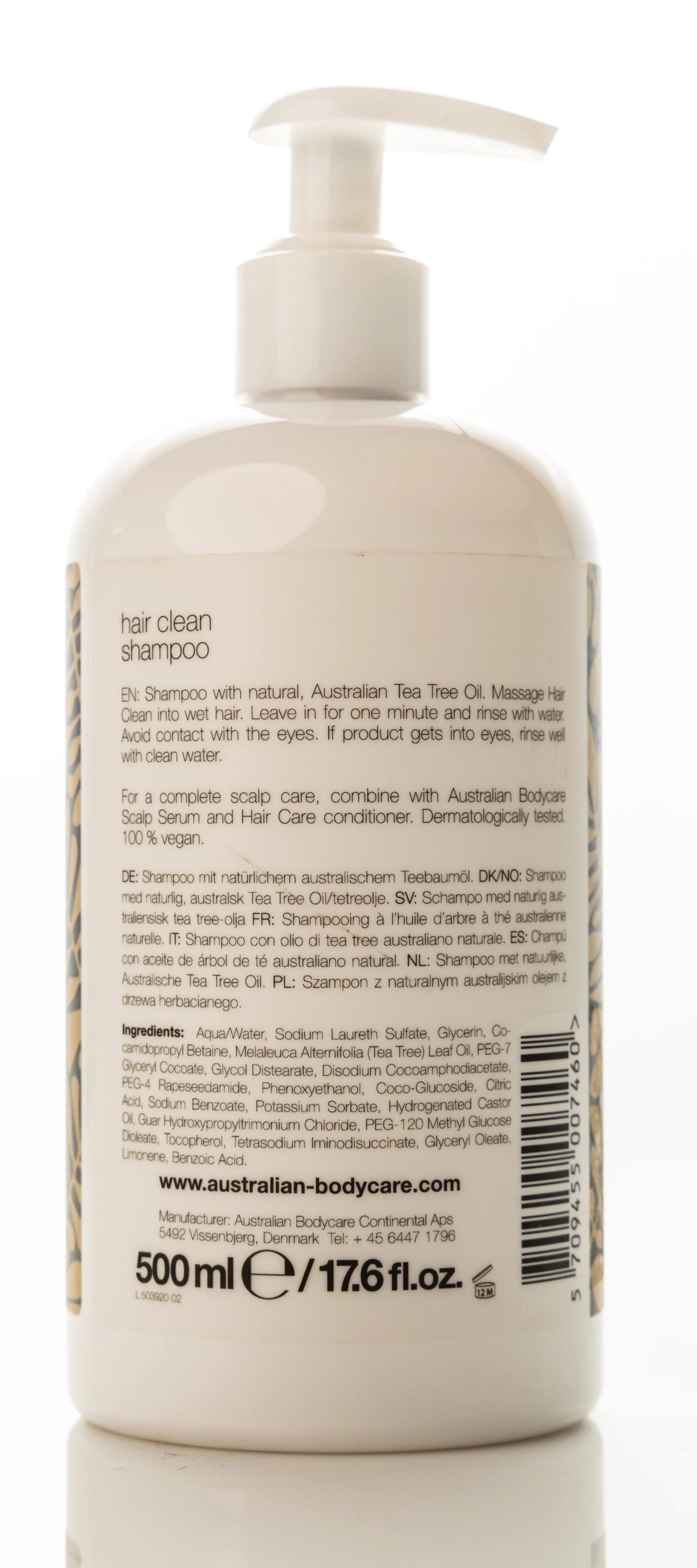 ABC Hair Clean shampoo 500 Ml