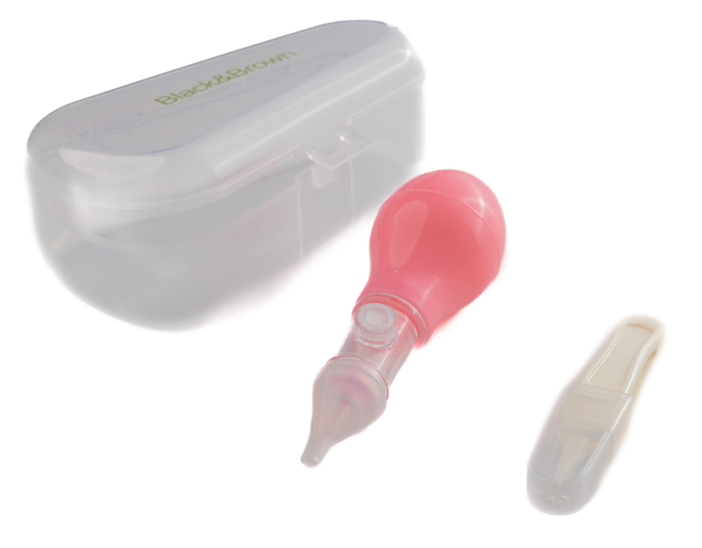 Black & Brown Baby Nasal Aspirator