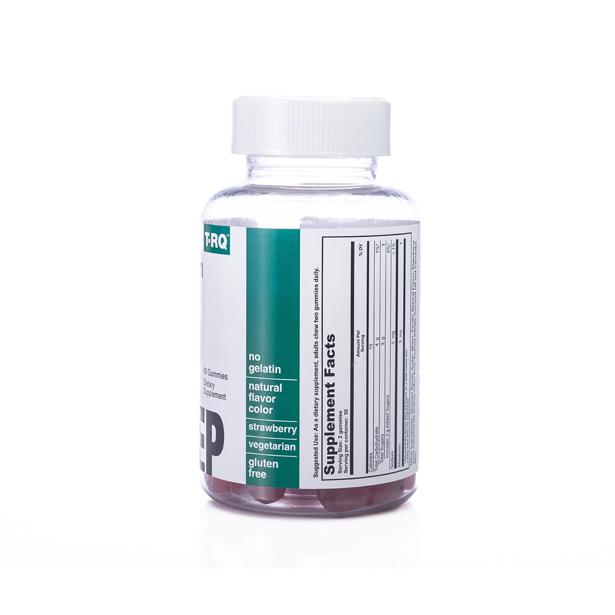 TRQ  Adult Gummy Melatonin 5mg 60 Gummies