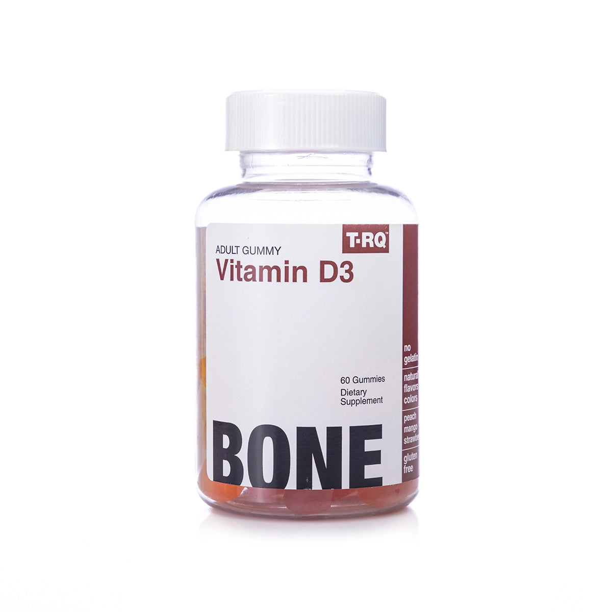 TRQ  Adult Gummy Vitamin-D3 60 Gummies