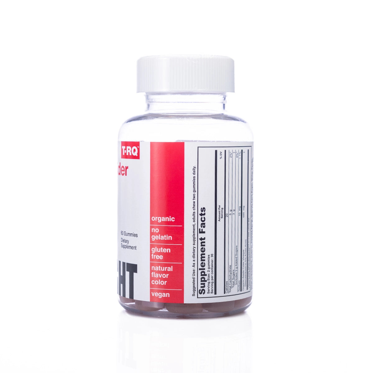 TRQ  Adult Gummy Apple Cider Vinegar 60 Gummies