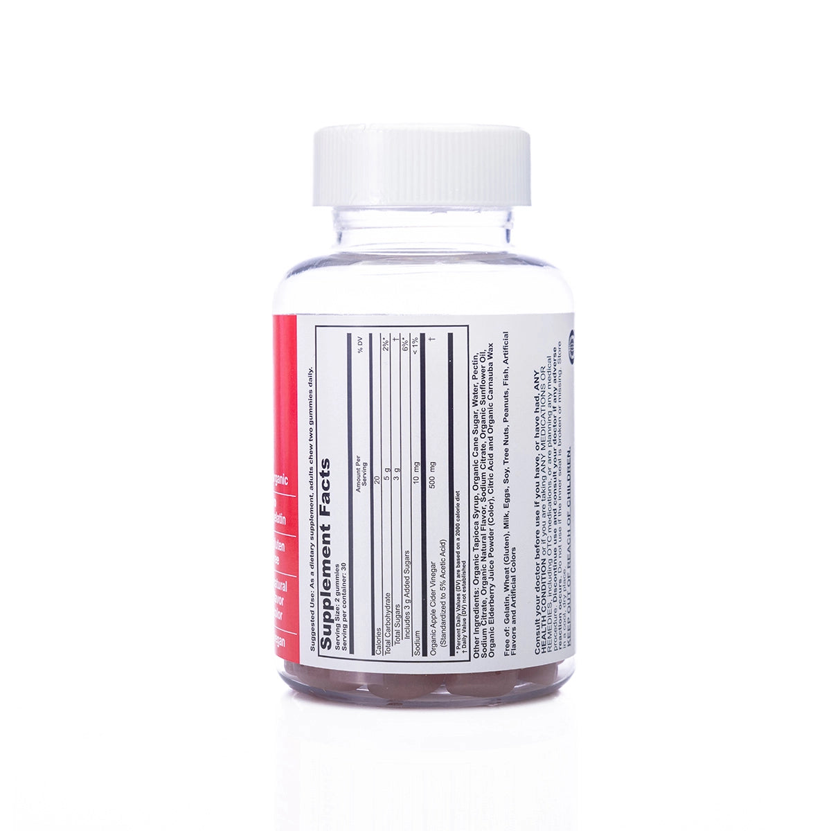 TRQ  Adult Gummy Apple Cider Vinegar 60 Gummies