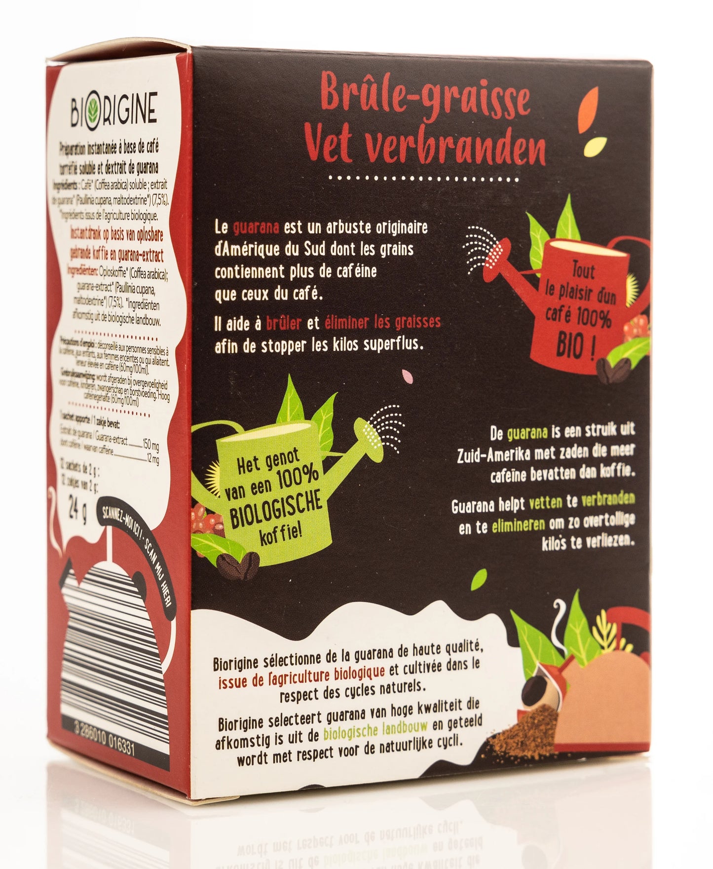 Biorigine Guarana Coffee [Brule-Graisse] 12 Sachets