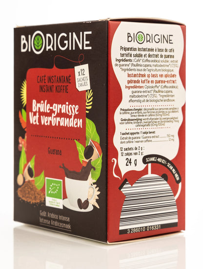 Biorigine Guarana Coffee [Brule-Graisse] 12 Sachets