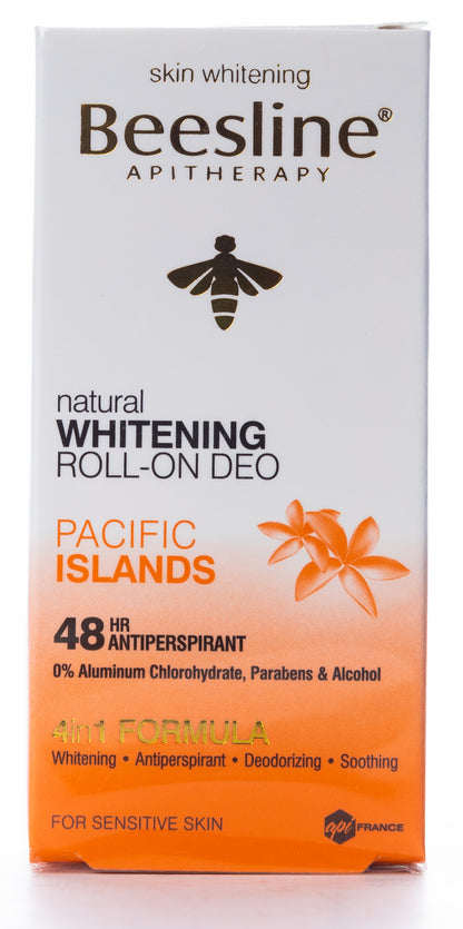 Beesline 48 Hours Whitening Roll On Deo Pacific Islands 50 Ml