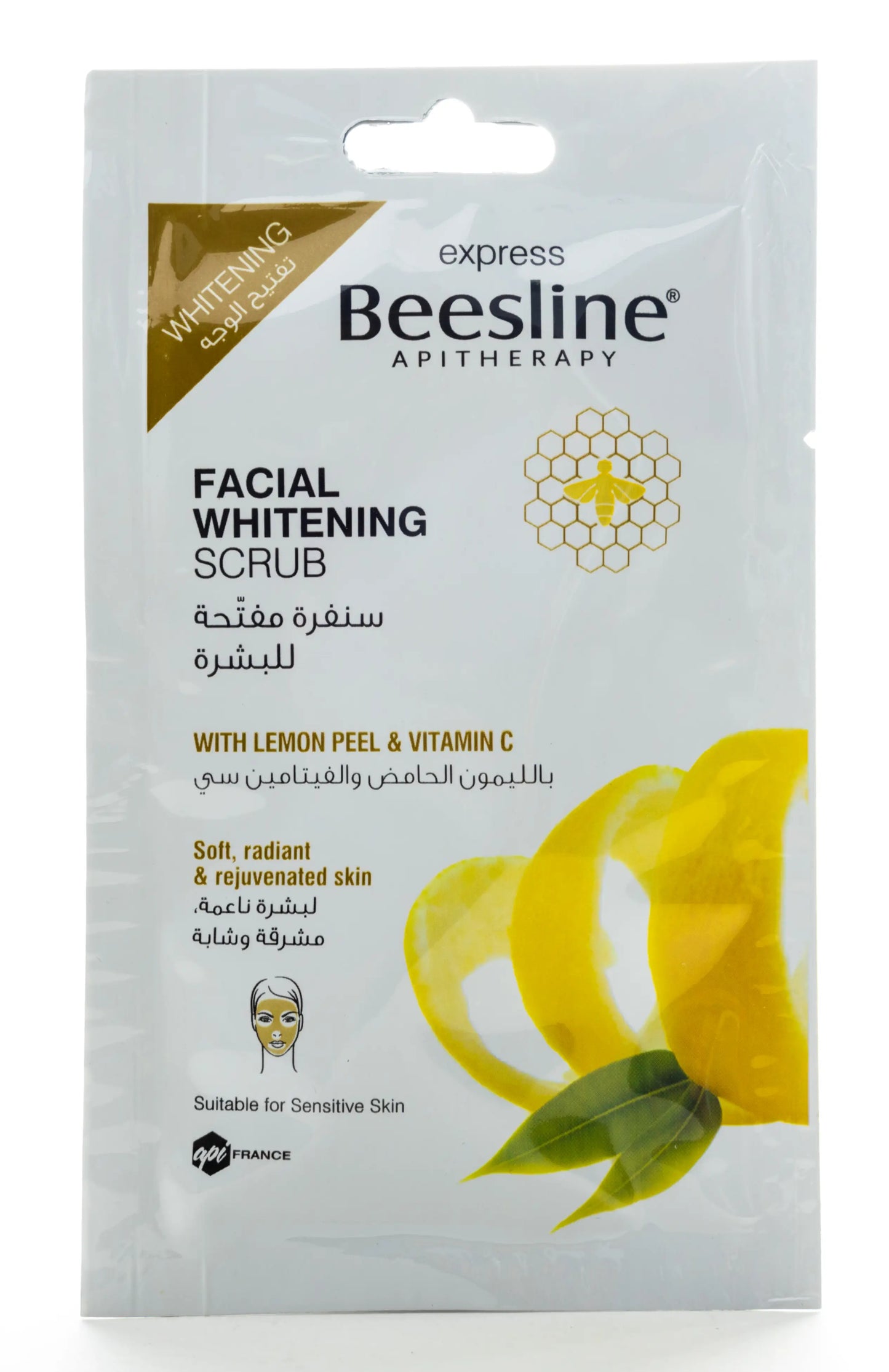 Beesline Facial Whitening Scrub 25 Gm [Lemon]