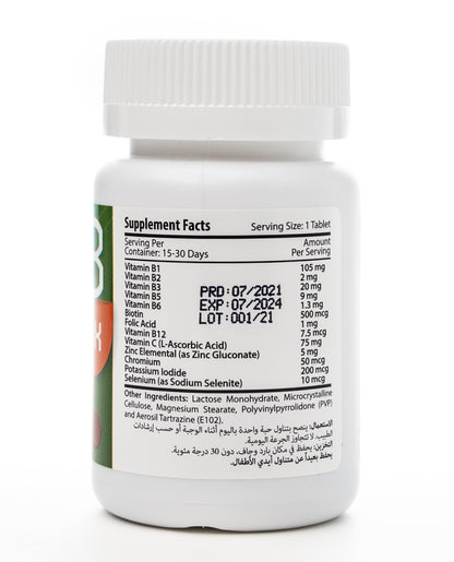 Protem Pharma Vitamin-B Complex Forte 30 Tablets