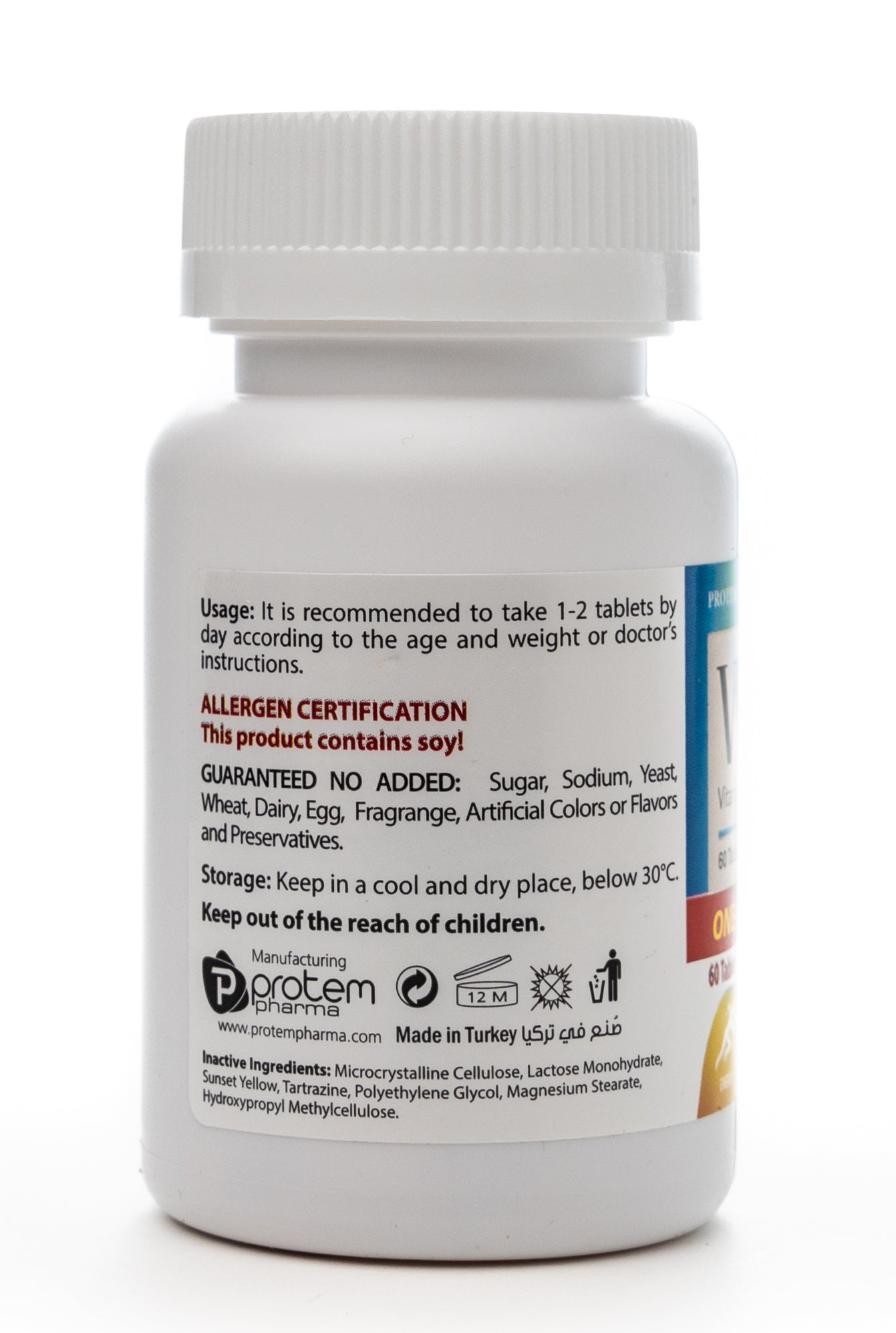 Vit-All One Day Vitamins & Minerals 60 Tablets