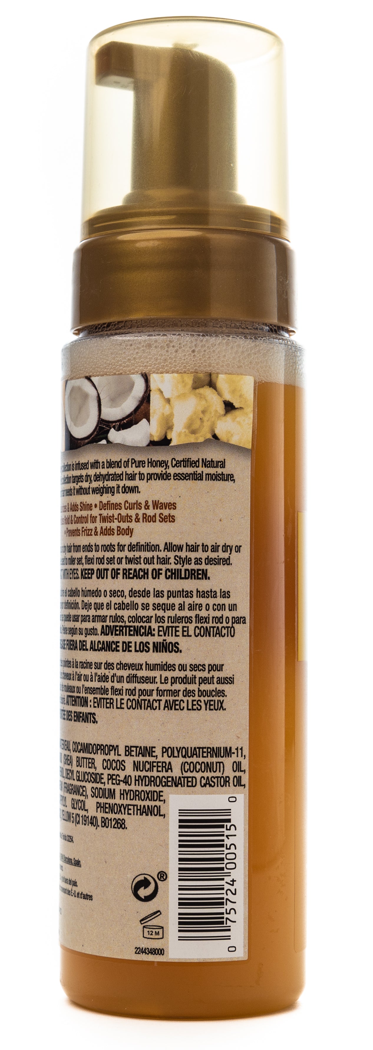 Creme of Nature Pure Honey Moisturizing Defining Mousse Cream 207 Ml