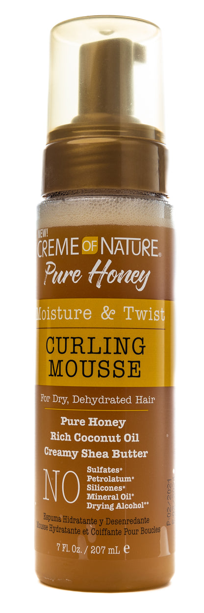 Creme of Nature Pure Honey Moisturizing Defining Mousse Cream 207 Ml