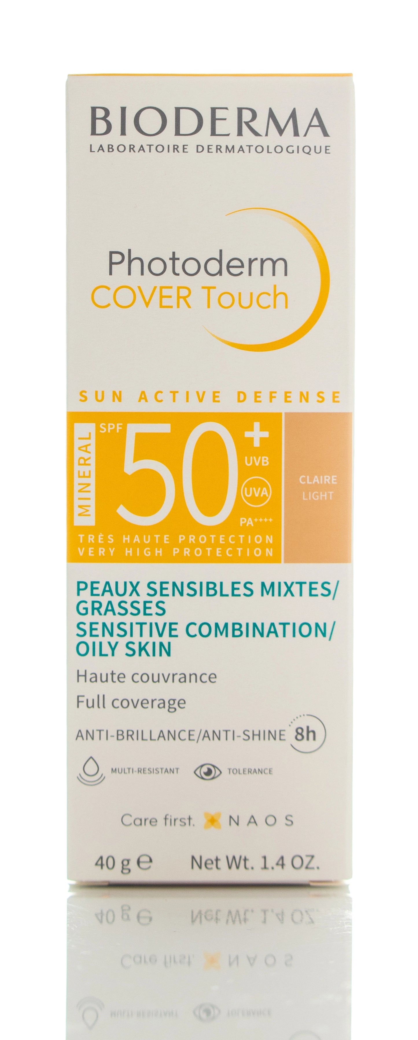 Bioderma Photoderm Cover Touch Mineral SPF50+ (Light) Cream 40 Ml 1+1 Offer Pack