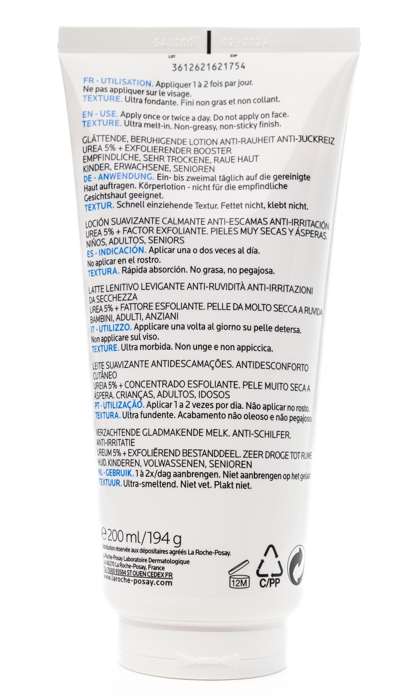 La Roche-Posay Lipikar Lait Urea 5+ Lotion 200 Ml