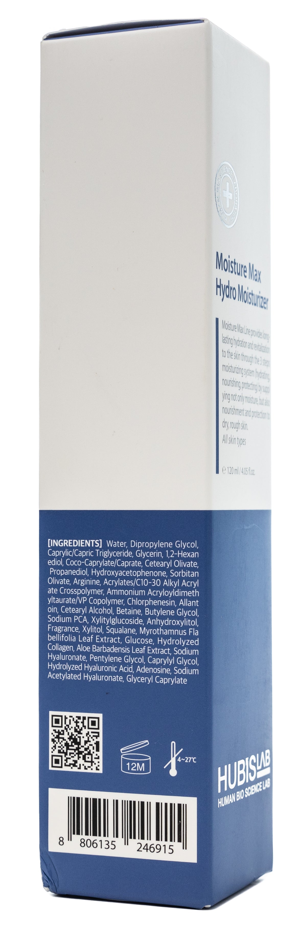 Hubislab Moisture Max Hydro Moisturizer 120 Ml