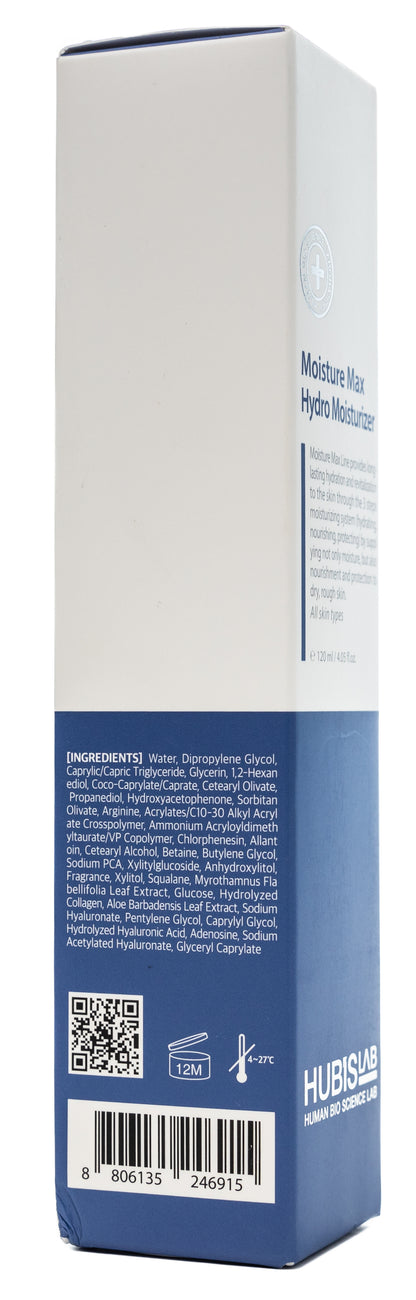 Hubislab Moisture Max Hydro Moisturizer 120 Ml