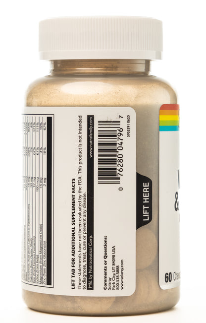 Solaray Kids multivitamins & minerals 60 Chewable Tablets