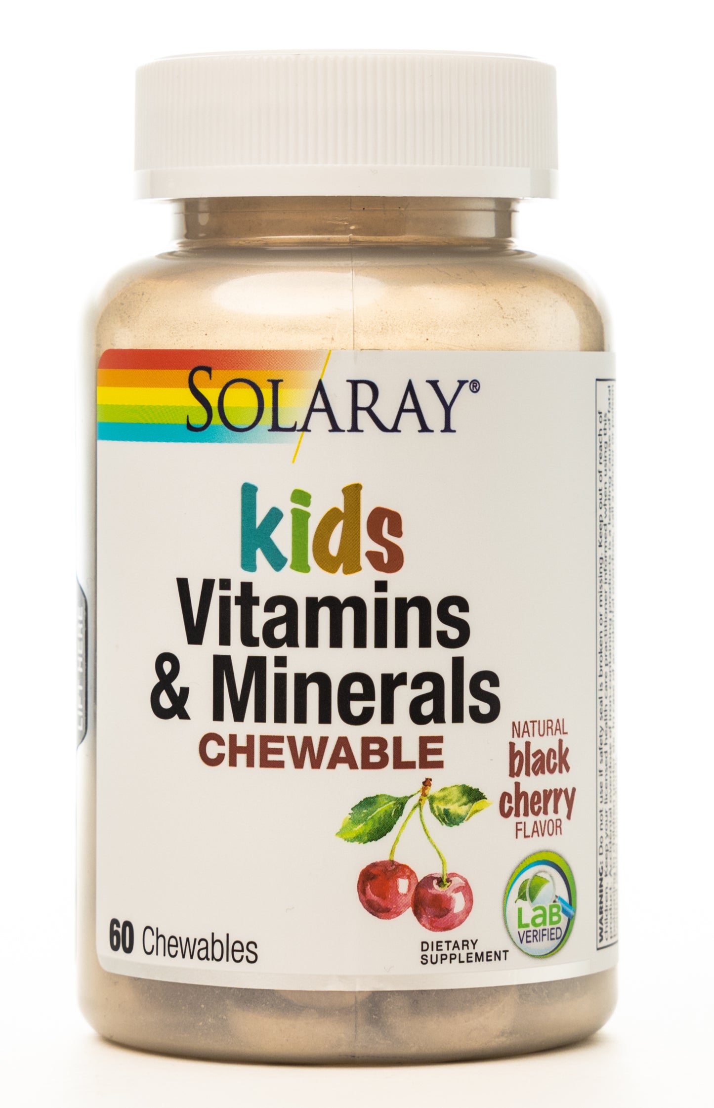 Solaray Kids multivitamins & minerals 60 Chewable Tablets