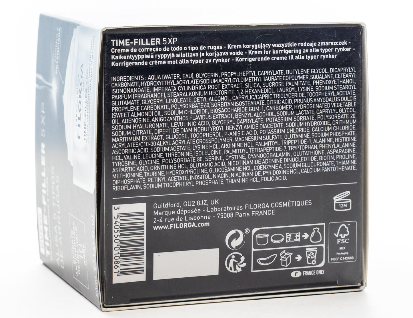 Filorga Time Filler 5XP Anti-Wrinkle Cream Normal to Dry Skin 50 Ml