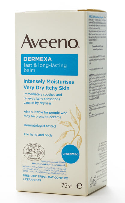 Aveeno Dermexa Fast & Long Lasting Balm 75 Ml