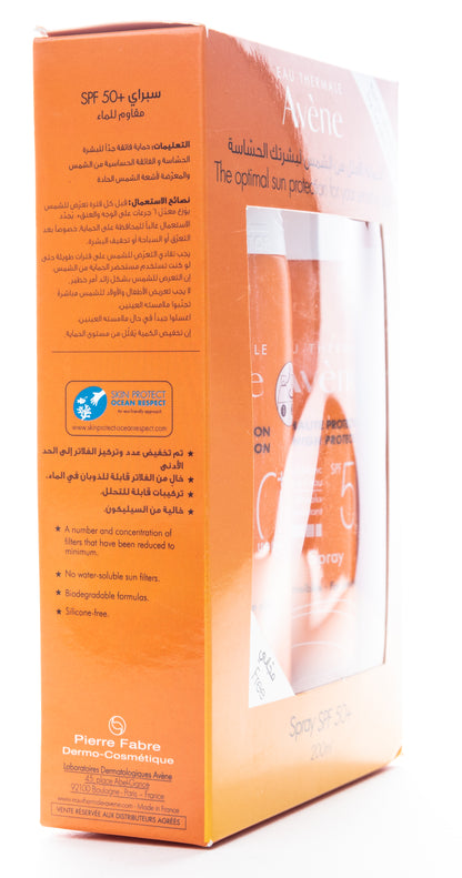 Avène SPF 50+ Very High Protection Spray 200 Ml 1+1 Offer Pack