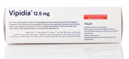 Vipidia 12.5Mg 28 Tablets
