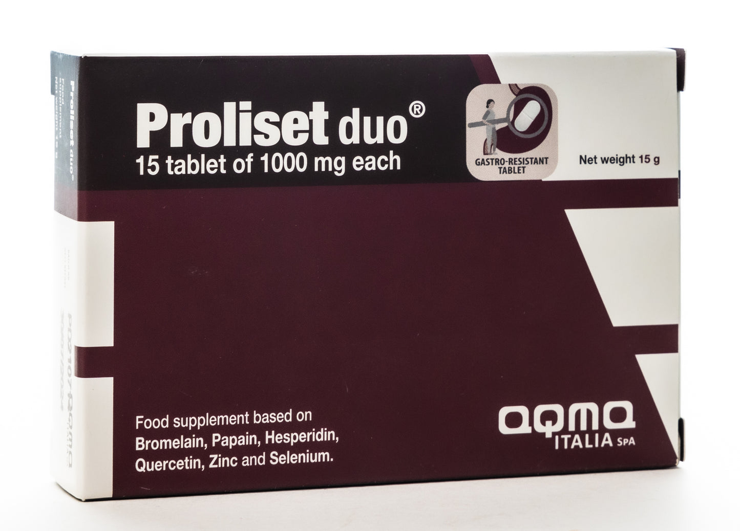 Proliset Duo 1000 mg 15 Tablets