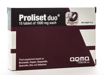 Proliset Duo 1000 mg 15 Tablets