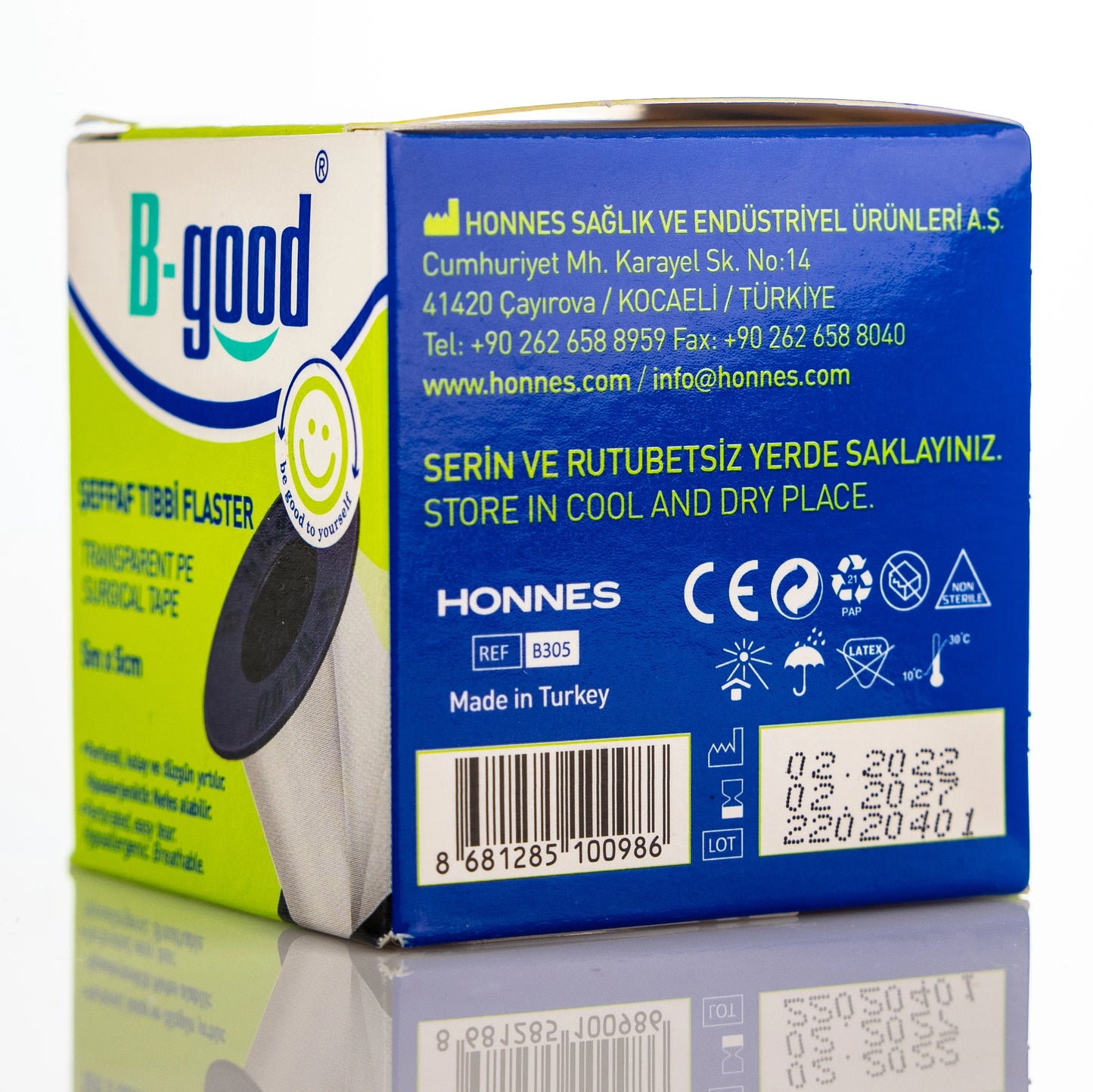 B-Good Transparent Surgical Tape 5Mx5Cm