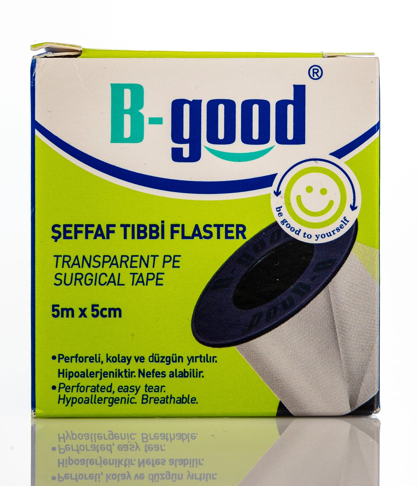 B-Good Transparent Surgical Tape 5Mx5Cm
