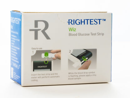 Bionime Wiz Rightest Gluco Strips 50 Pieces