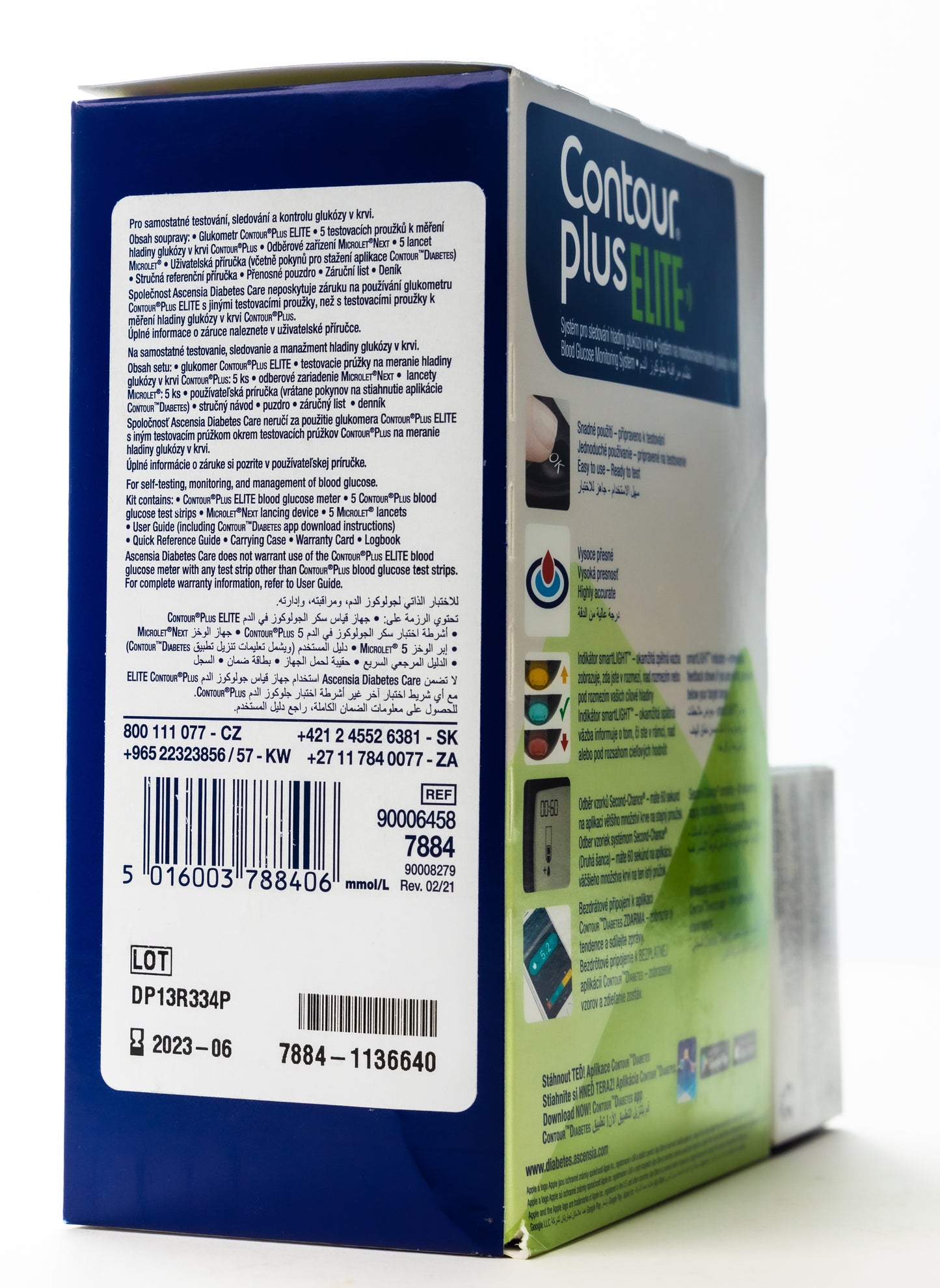 Contour Plus Elite Mmol/L + 100 Strips + 25 Lancets