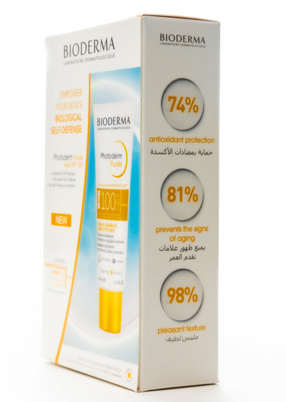 Bioderma Photoderm MAX SPF 100 Very Light Tint Fluide 40 Ml 1+1 Offer Pack