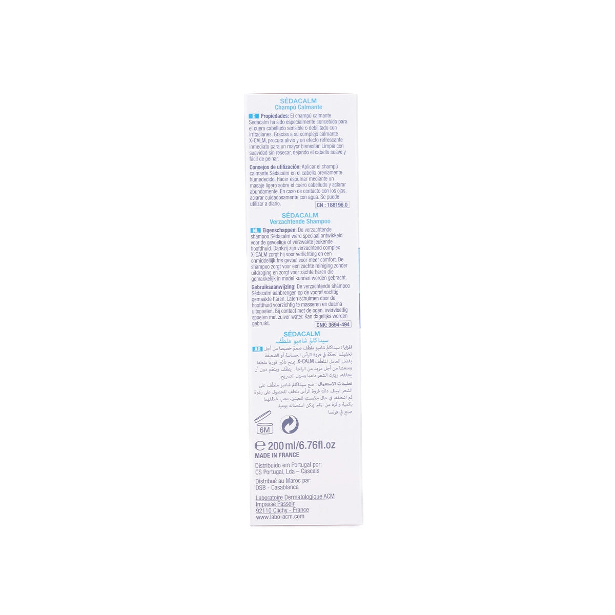 ACM Sedacalm shampoo 200 Ml