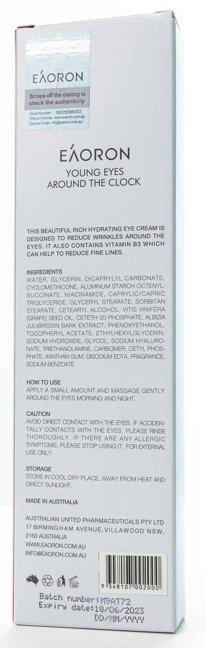 EÁORON Young Eyes Around the Clock Eye Cream 15 Gm