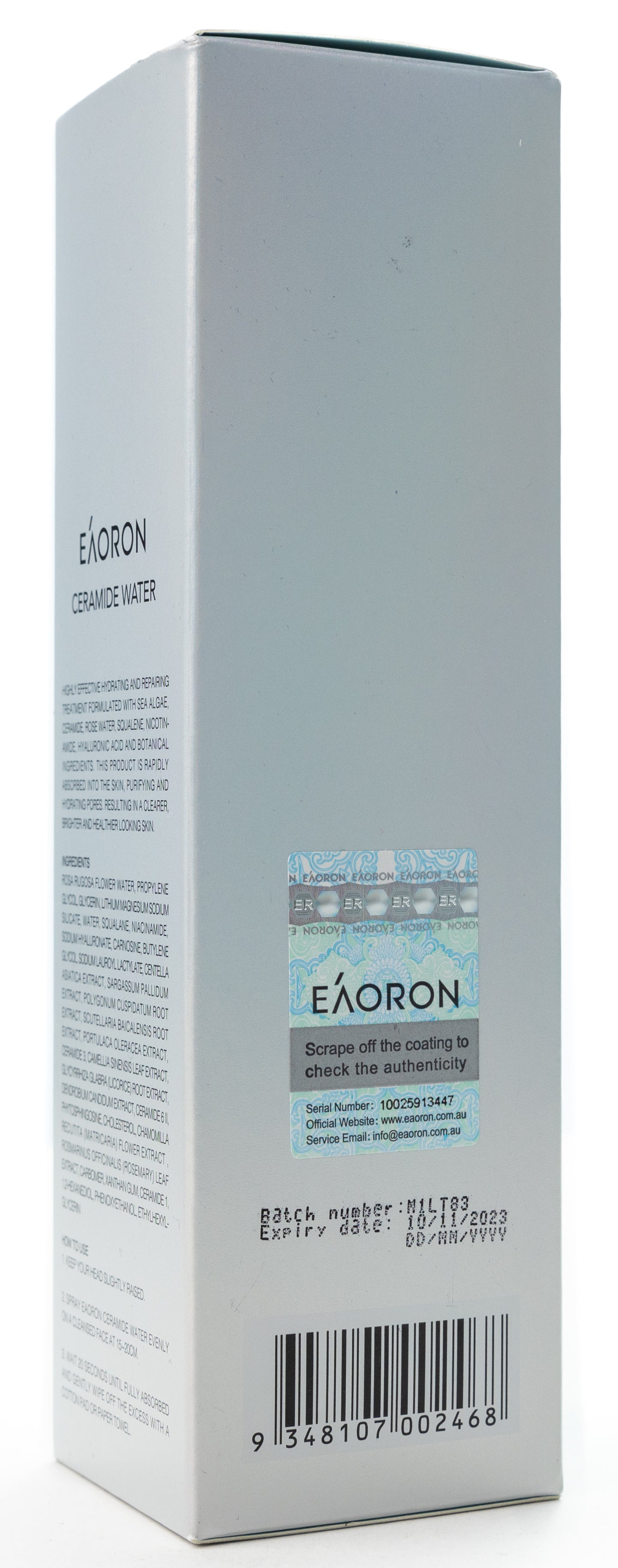 EÁORON Ceramide Water 120 Ml