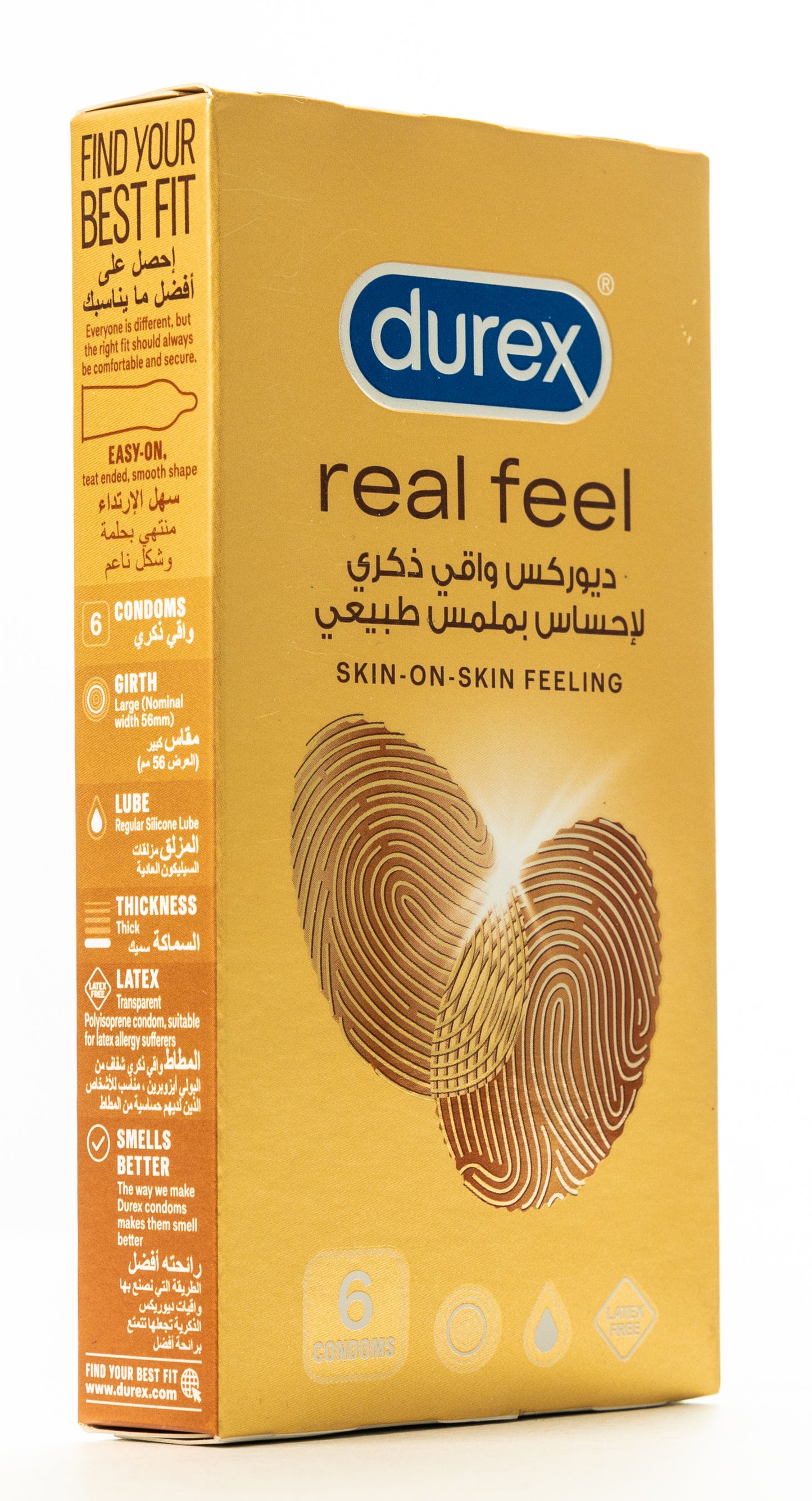 Durex Condom Real Feel 6 Pieces