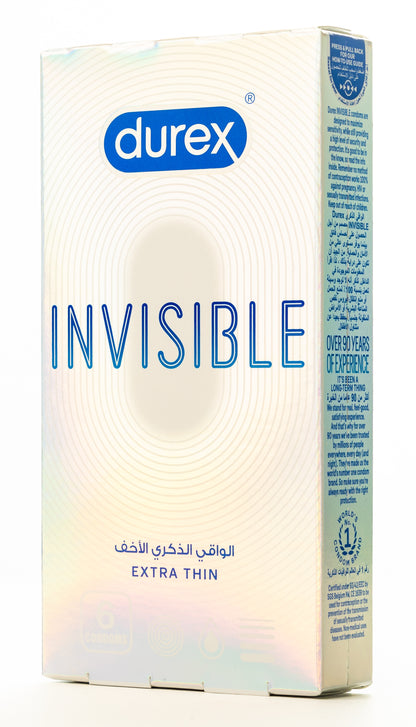 Durex Condom Invisible 6 Pieces