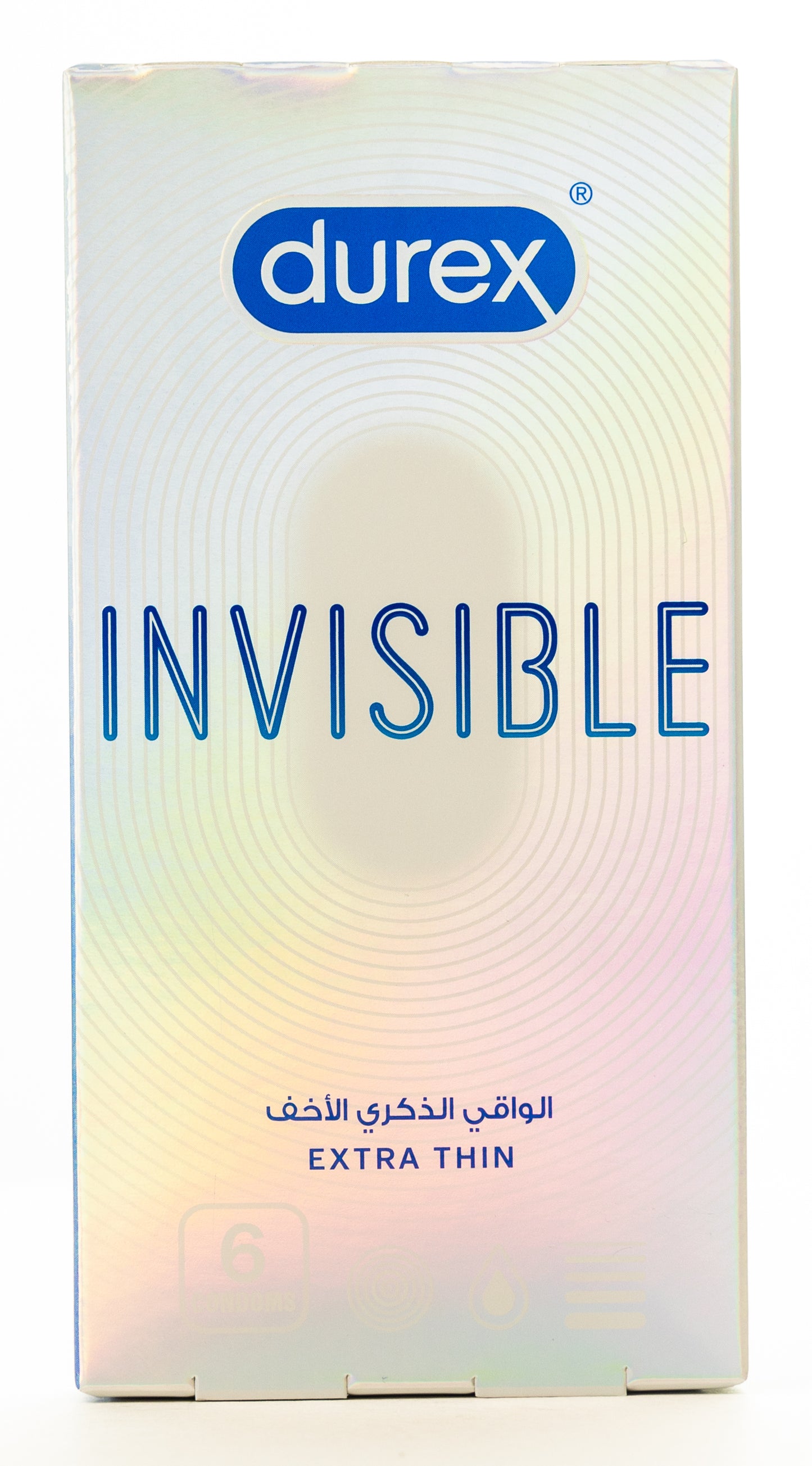 Durex Condom Invisible 6 Pieces