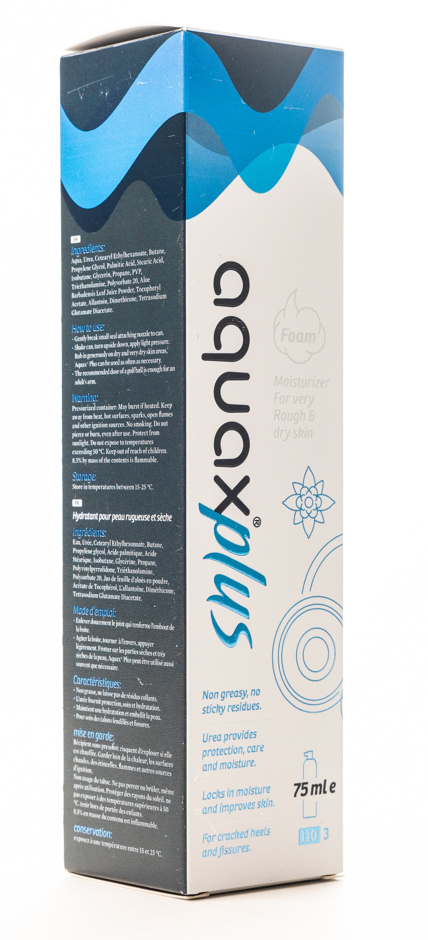 Derma Pella Aquax Plus Moisturizer Foam 75 ml