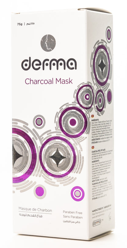 Derma Pella Charcoal Mask 75 Gm
