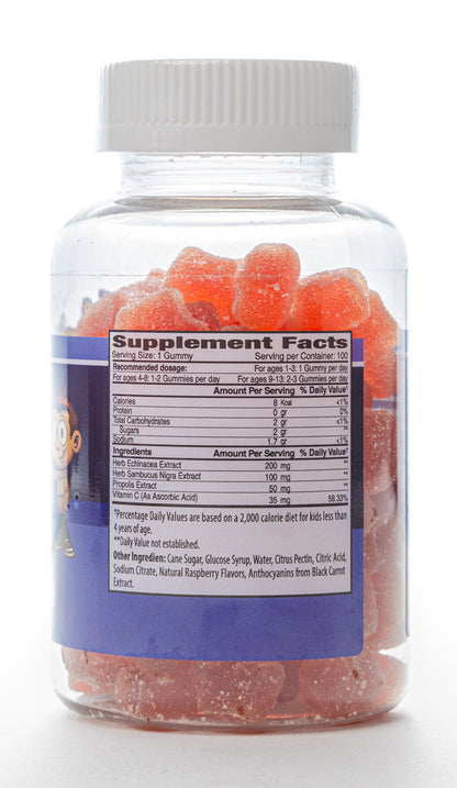 The Gummies Co. For Kids Propolis & Echinacea 100 Gummies