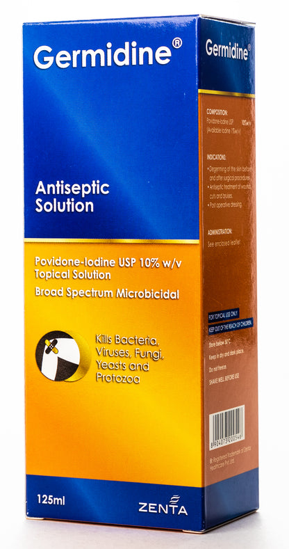 Germidine Anti Septic Solution 125Ml