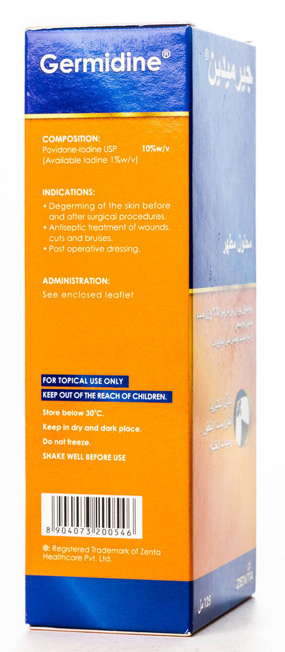 Germidine Anti Septic Solution 125Ml