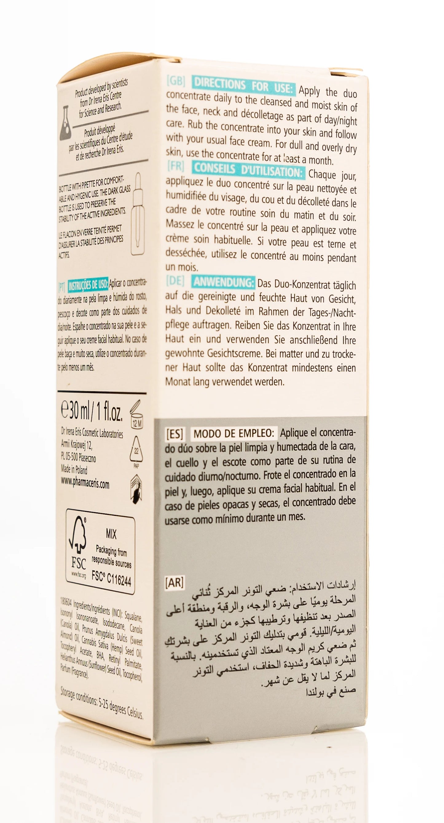 Pharmaceris A Duo Concentrate A&E-Sensilix with Vitamin A and E and 27% Squalane 30 Ml