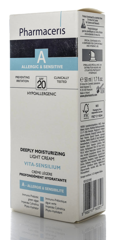 Pharmaceris Vitamina Sensilium SPF 20 Cream