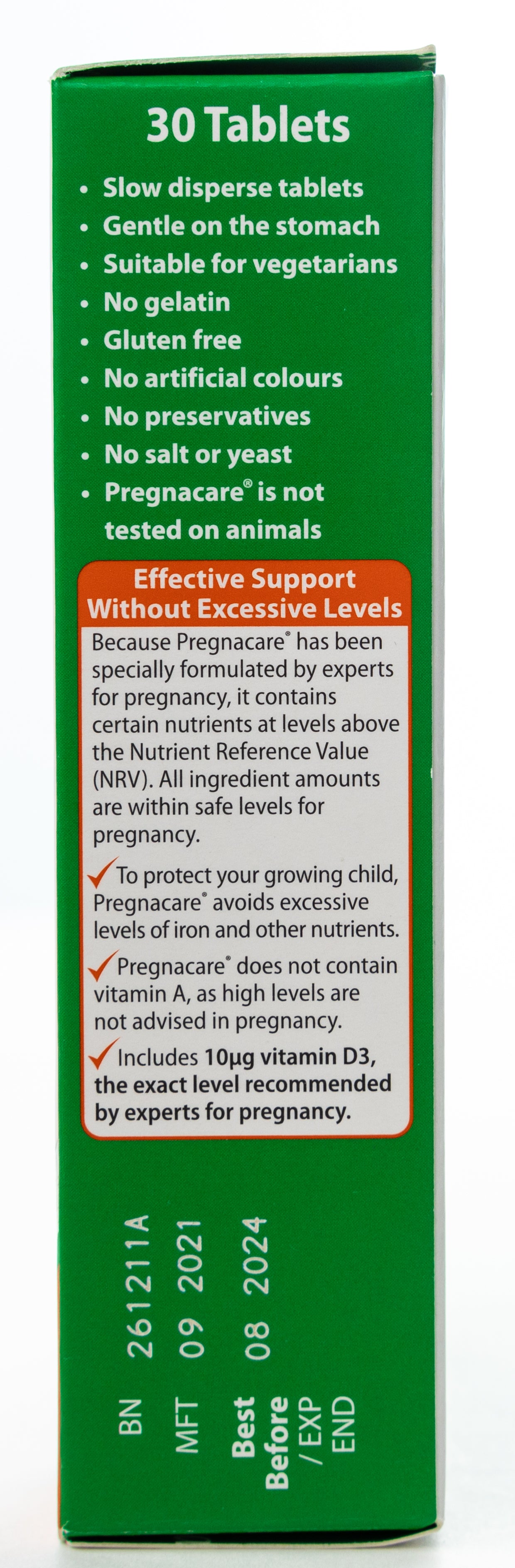 Vitabiotics Pregnacare Original 30 Tablets