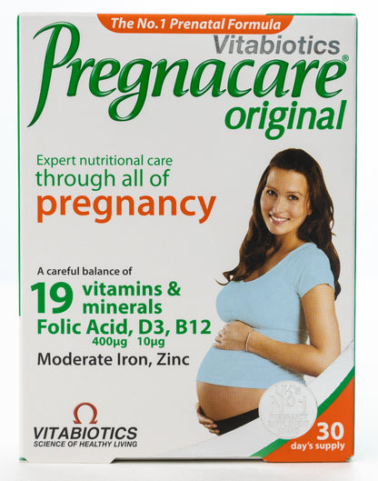 Vitabiotics Pregnacare Original 30 Tablets
