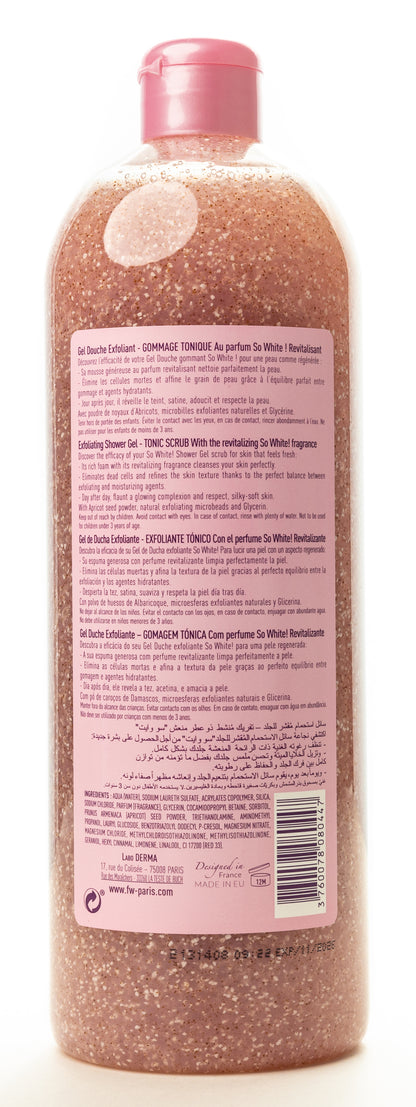 Fair And White So White! Tonic Scrub Shower Gel 1000 Ml