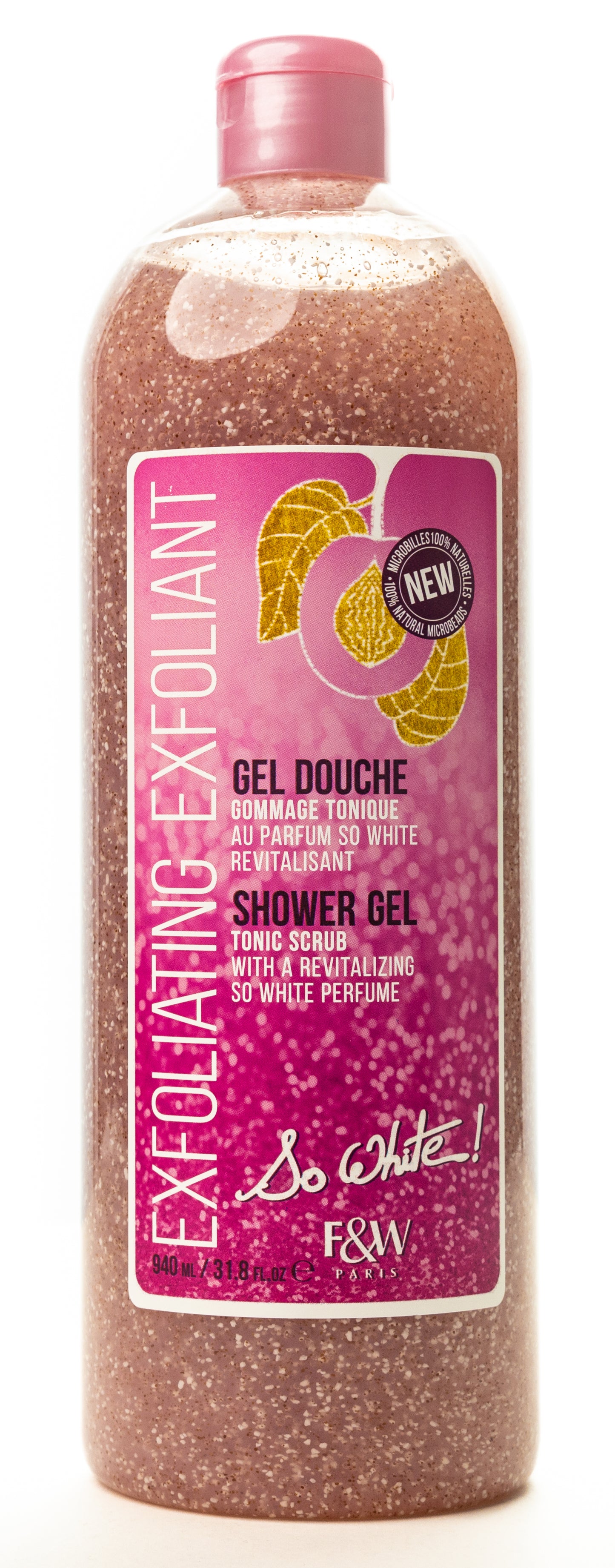 Fair And White So White! Tonic Scrub Shower Gel 1000 Ml
