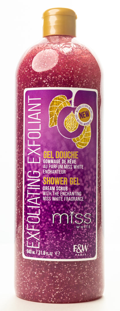 Fair And White Miss White Dream Scrub Exfoliating Shower Gel 940 Ml
