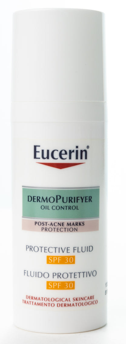 Eucerin DermoPurifyer Oil Control Post-Blemish Marks Protection SPF 30 Fluid 50 Ml